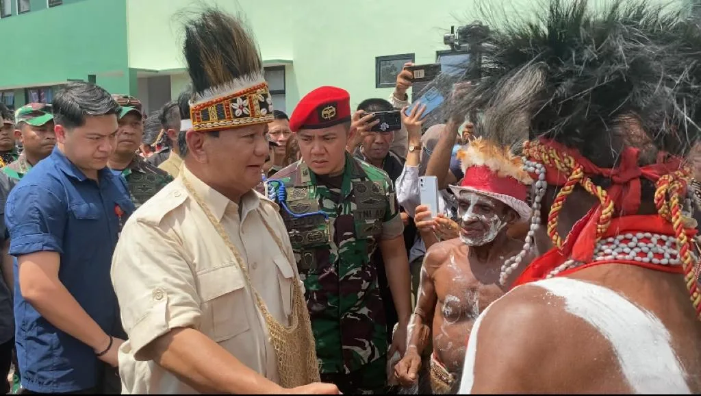 Prabowo Subianto Sumbangkan Rp 5 Miliar untuk Masyarakat Kamoro di Mimika