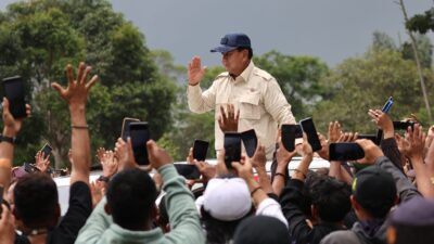 Prabowo Meresmikan 9 Sumber Air dari Kemhan-Unhan di Sukabumi sebagai Pengabdian untuk Masyarakat