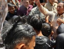 Prabowo Meresmikan Penyediaan Air Bersih