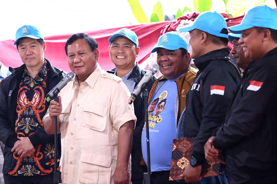 Jangan Balas Kebaikan Kita dengan Pengkhianatan, Prabowo: