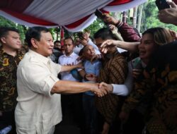 Setiap Berinteraksi dengan Rakyat, Energi Prabowo Terisi