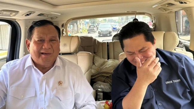 Menitipkan Amanah Masa Depan Bangsa Indonesia: Erick Thohir pada Prabowo Subianto