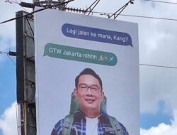 Bilboard Ridwan Kamil di Jakarta Mendadak Viral, Apakah Ingin Nyagub?