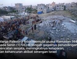 Kesedihan Penduduk Gaza Selama Ramadan karena Kelaparan dan Perang