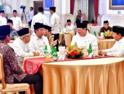 Acara Bukber di Istana Negara Memperlihatkan Momen Akrab Antara Prabowo Subianto dan Jokowi