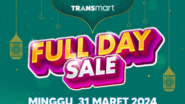 Kembali Lagi, Transmart Mengadakan Sale Seharian dengan Diskon Besar 50% + 20%