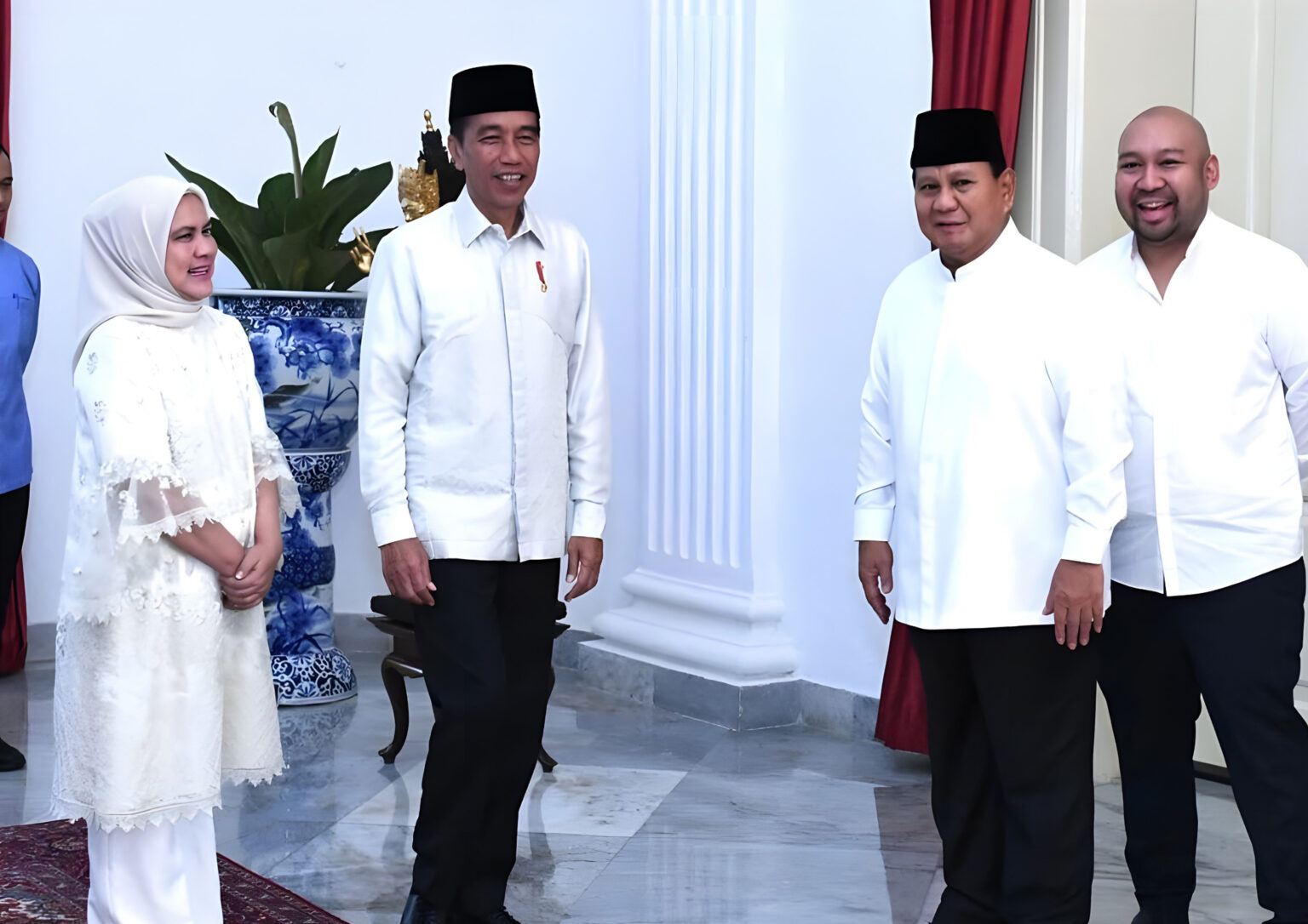 Prabowo Subianto Conducts Eid Visits, Holds Meetings with Important Figures Such as President Jokowi and Others