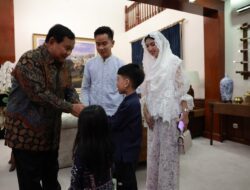 Halal Bihalal Bersama Prabowo Subianto dan Gibran Rakabuming Raka: Momen Bahagia yang Penuh Tawa bersama Keluarga