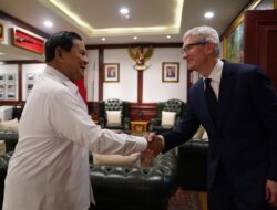 Apple’s CEO Tim Cook Visits President-Elect Prabowo Subianto After Sending a Congratulatory Letter