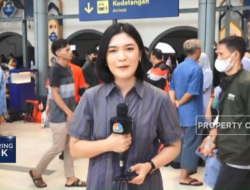 Stasiun Senen Masih Ramai Meski Puncak Arus Balik Sudah Berlalu