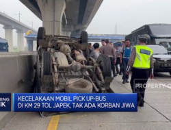 Arus Mudik Tol Japek Lancar Tanpa Adanya Contraflow