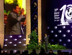 Jokowi Presents Prabowo Subianto as the President-Elect at the 10th World Water Forum 2024 in Bali