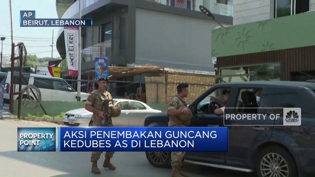 Serangan Penembakan Mengguncang Kedubes AS di Lebanon