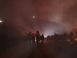 Langit AS Berwarna Merah, Ribuan Hektare Hutan California Terbakar