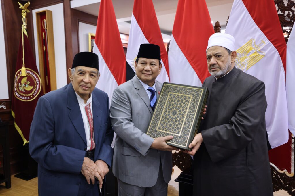 The Grand Imam of Al Azhar Prays for Prabowo Subianto’s Successful Leadership in Indonesia