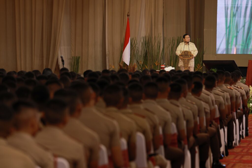 Prabowo Subianto to TNI-Polri Cadets: Being in this Profession is Honorable and Noble, But Sacrifice is Necessary