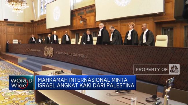 Mahkamah Internasional Menyerukan Israel untuk Mundur dari Palestina