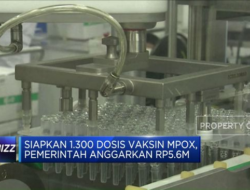 Pemerintah Siapkan 1.300 Dosis Vaksin Mpox dengan Anggaran Rp 5,6 Miliar