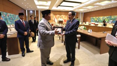 Prabowo Subianto Bertemu PM Vietnam dan Mengungkapkan Kekagumannya pada Perjuangan Kemerdekaan mereka