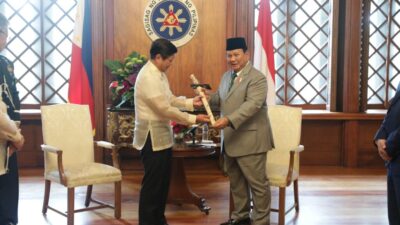 Prabowo Subianto Holds Meeting with President Marcos Jr. in the Philippines, Affirms Dedication to Enhancing Asian Friendship