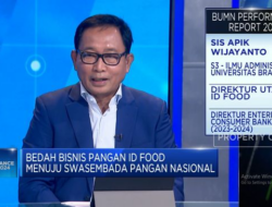 Bos ID Food & Strategi Transformasi Bisnis Holding BUMN Pangan