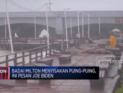 Pesan Joe Biden dari Puing-Puing yang Ditinggalkan oleh Badai Milton